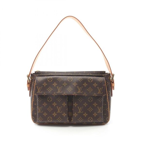 LOUIS VUITTON Handbags - Louis Vuitton VIVA-CITE GM Monogram Coated Canvas Shoulder Bag